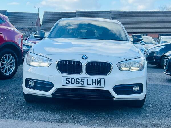 BMW 1 Series 1.5 116D Sport Euro 6 Ss SO65LHM White #5