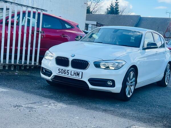 BMW 1 Series 1.5 116D Sport Euro 6 Ss SO65LHM White #2