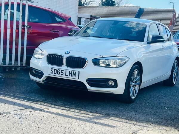 BMW 1 Series 1.5 116D Sport Euro 6 Ss SO65LHM White #6
