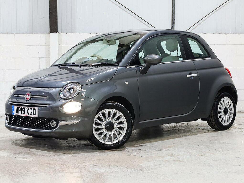 Fiat 500 Lounge Hatchback WP19XGO Grey #6