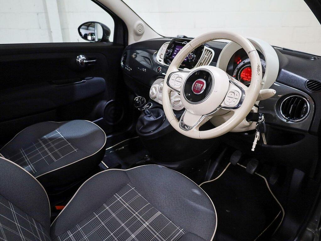 Fiat 500 Lounge Hatchback WP19XGO Grey #4