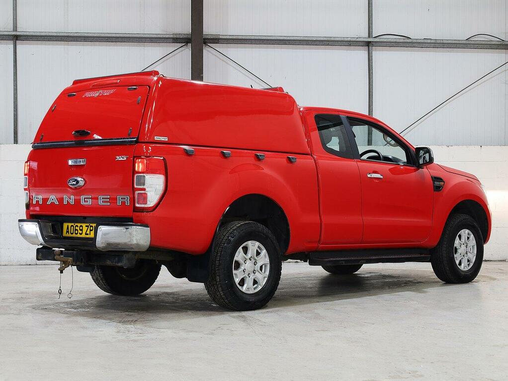 Ford Ranger Ecoblue Xlt Pickup Super Extended Cab A069ZPH Red #6