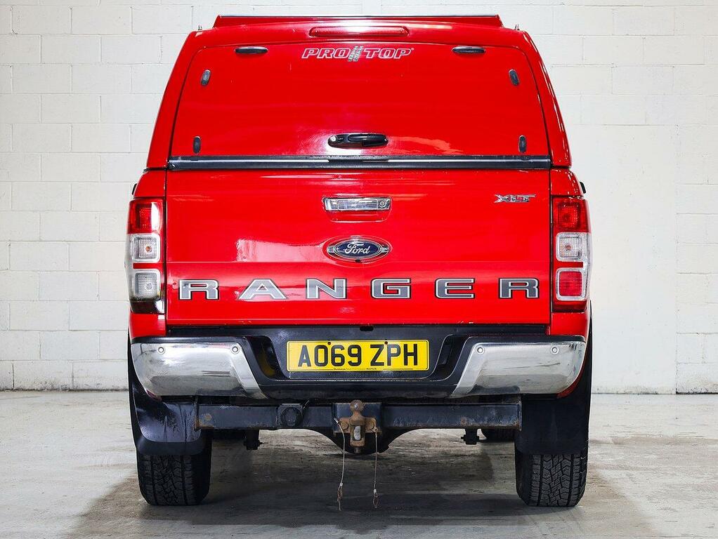 Ford Ranger Ecoblue Xlt Pickup Super Extended Cab A069ZPH Red #5