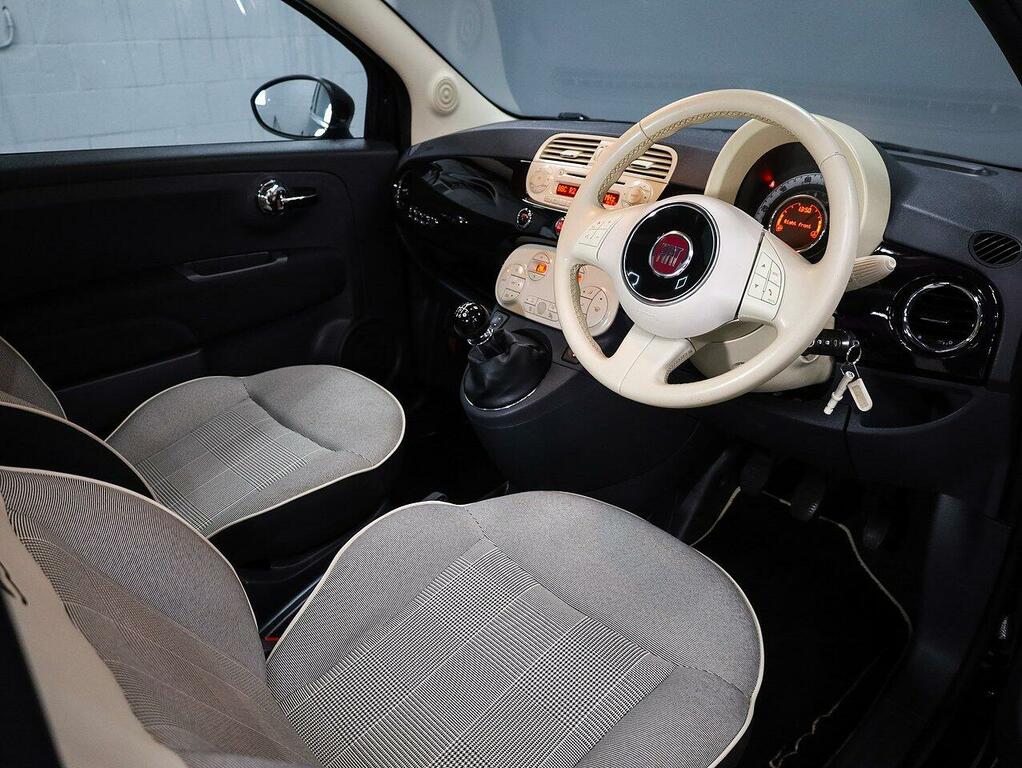 Fiat 500 Twinair Lounge Hatchback NG64AOM Blue #5