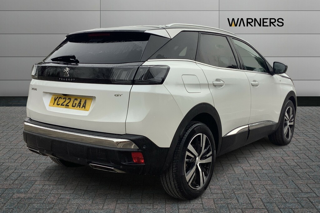 Peugeot 3008 1.2 Puretech Gt YC22GAA White #4