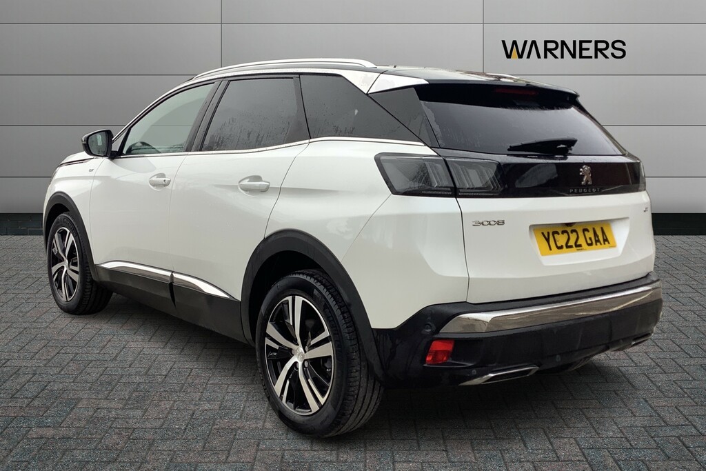 Peugeot 3008 1.2 Puretech Gt YC22GAA White #3