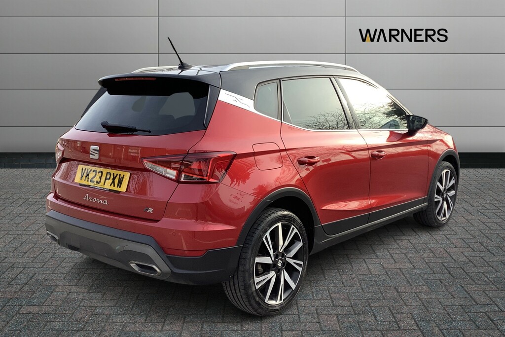 Seat Arona 1.0 Tsi 110 Fr Edition VK23PXW Red #4