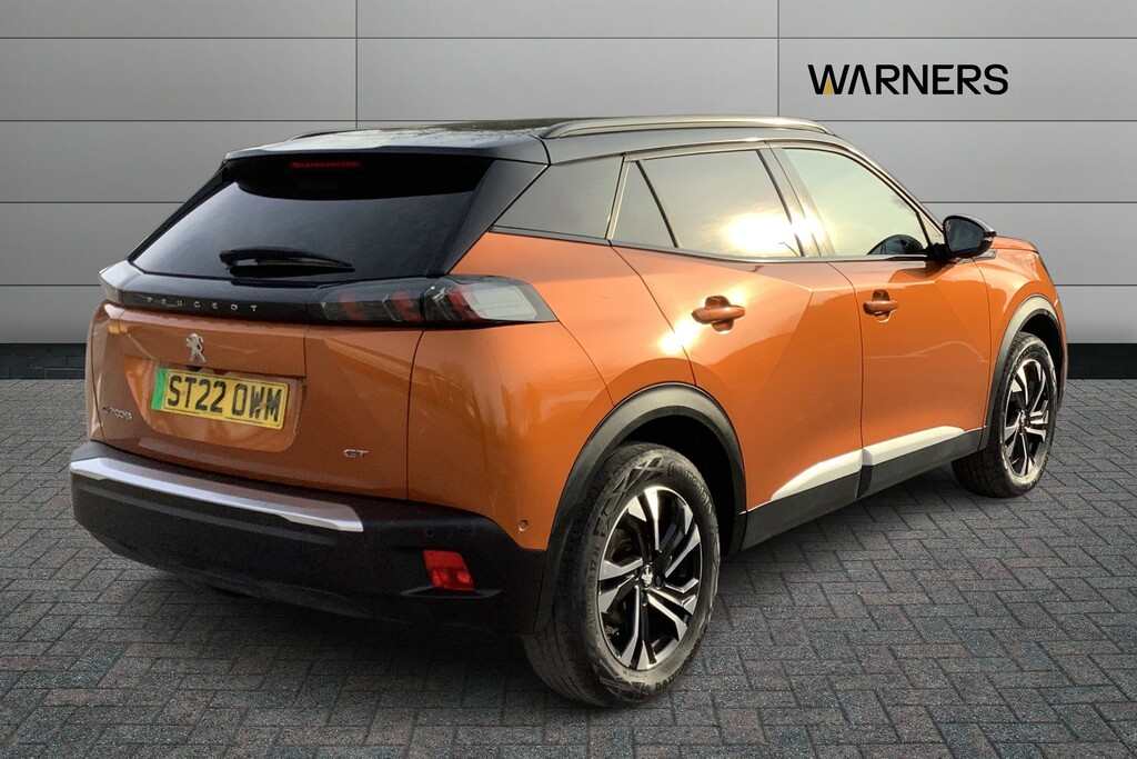 Peugeot e-2008 100Kw Gt 50Kwh ST22OWM Orange #4