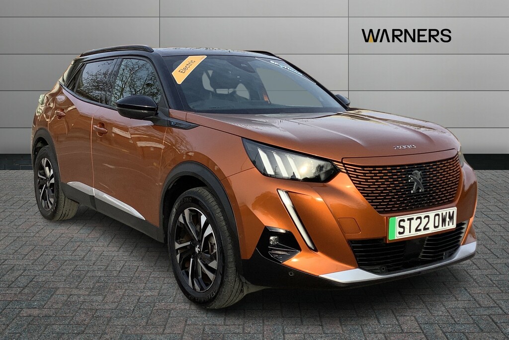 Peugeot e-2008 100Kw Gt 50Kwh Orange