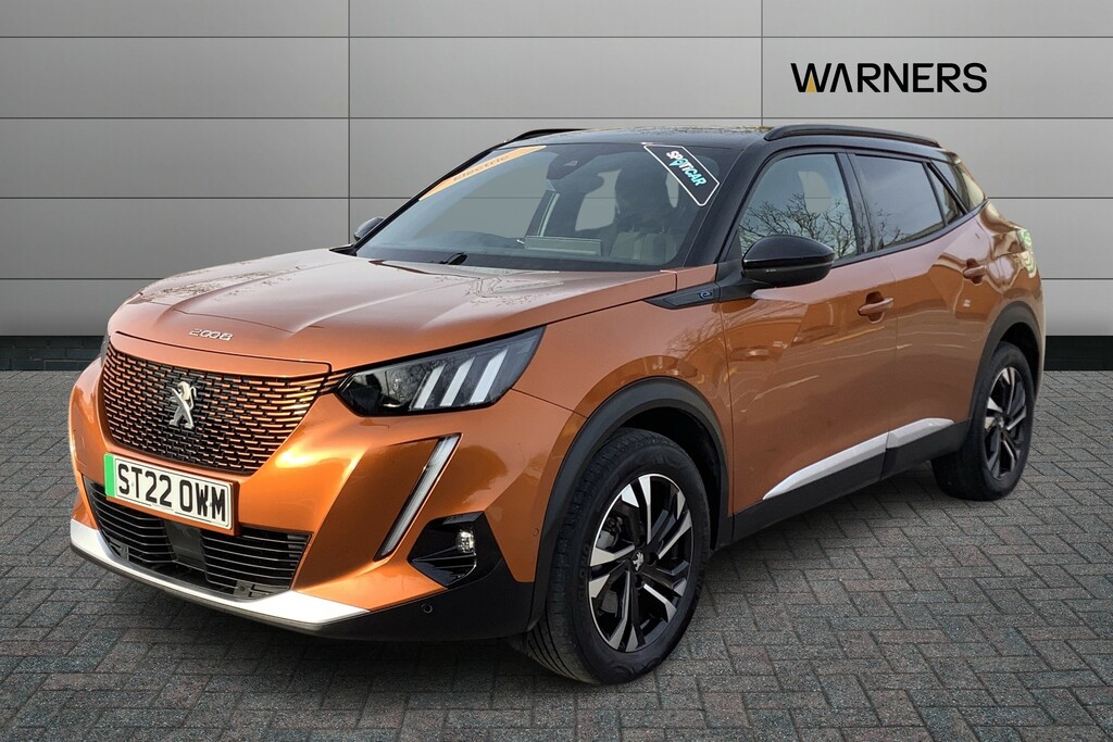 Peugeot e-2008 100Kw Gt 50Kwh ST22OWM Orange #2