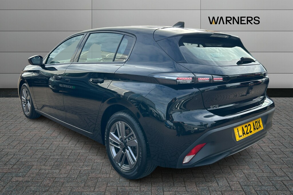Peugeot 308 1.2 Puretech Active Premium Eat8 LA22AOX Black #3