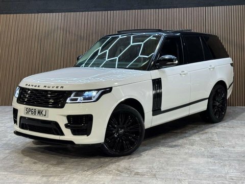 Land Rover Range Rover 3.0 Range Rover SP68MKJ White #4