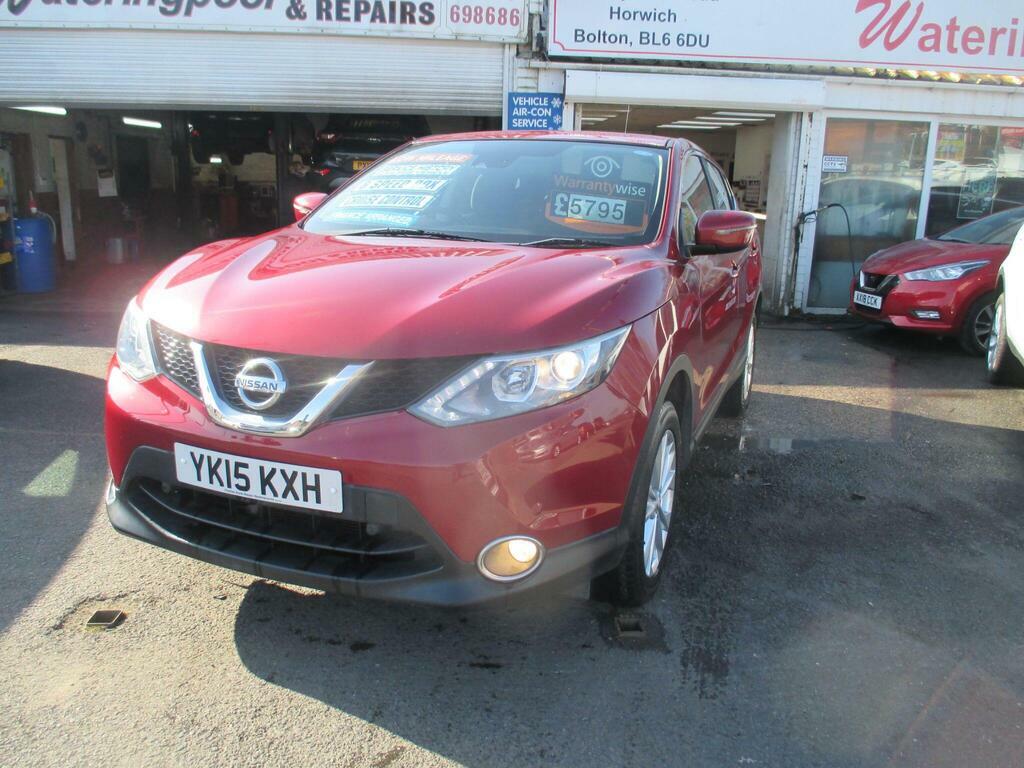 Nissan Qashqai 1.2 Dig-t Acenta 2Wd Euro 5 S S Red #3