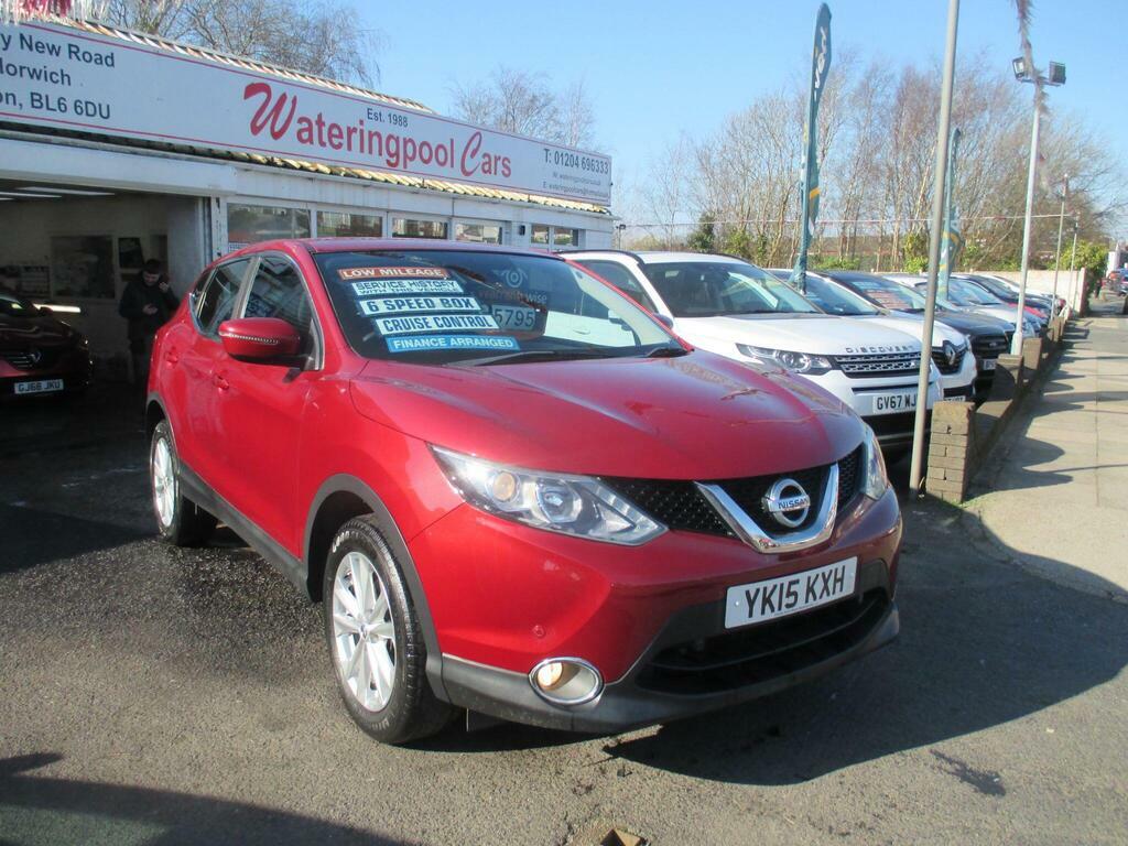 Nissan Qashqai 1.2 Dig-t Acenta 2Wd Euro 5 S S Red