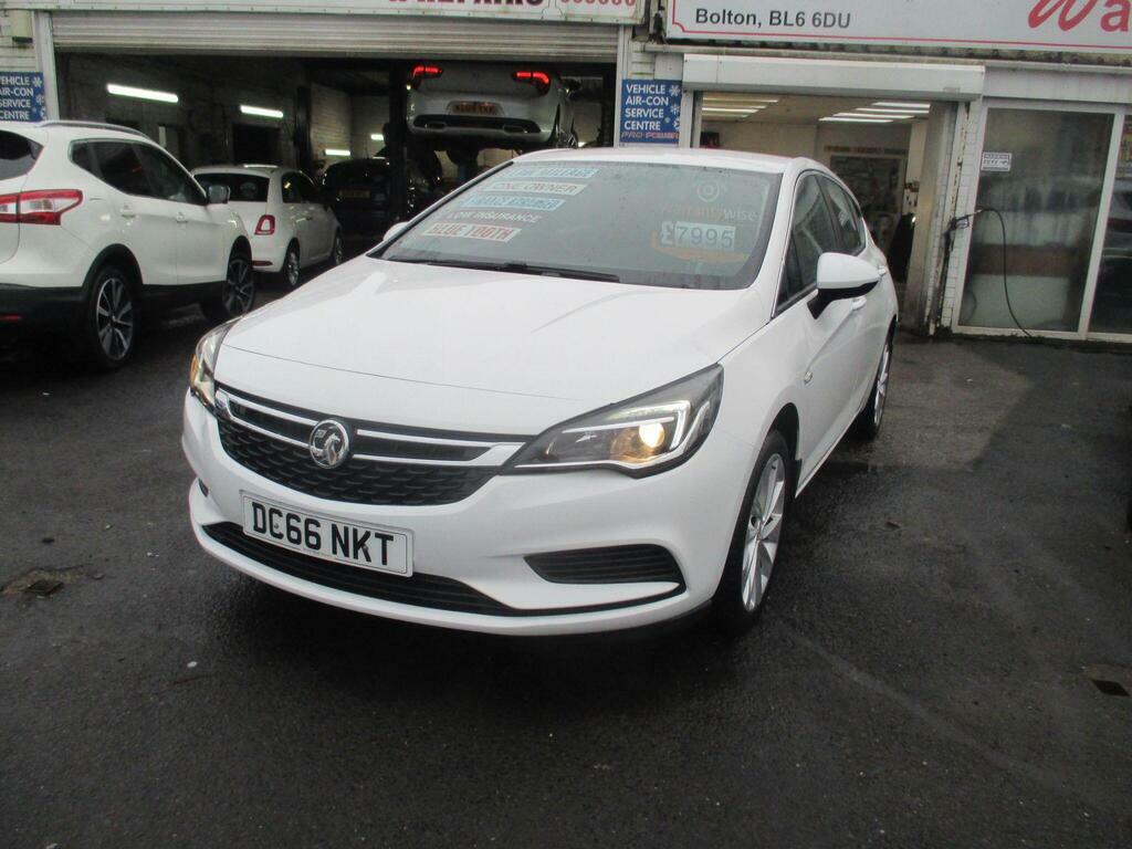 Vauxhall Astra 1.4I Energy Euro 6 DC66NKT White #3