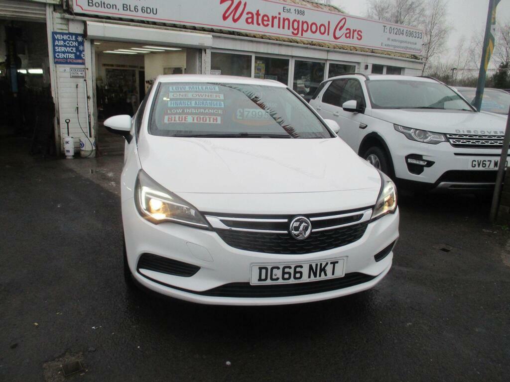 Vauxhall Astra 1.4I Energy Euro 6 DC66NKT White #2