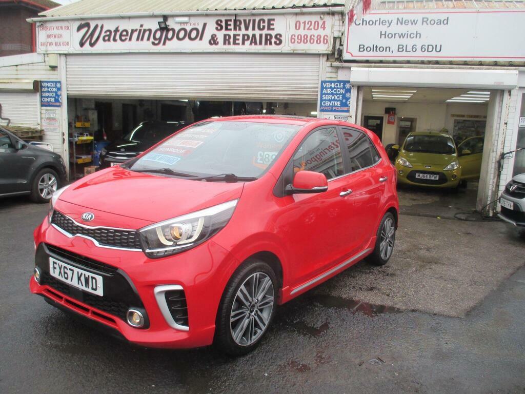 Kia Picanto 1.25 Gt-line S Euro 6 FX67KWD Red #4