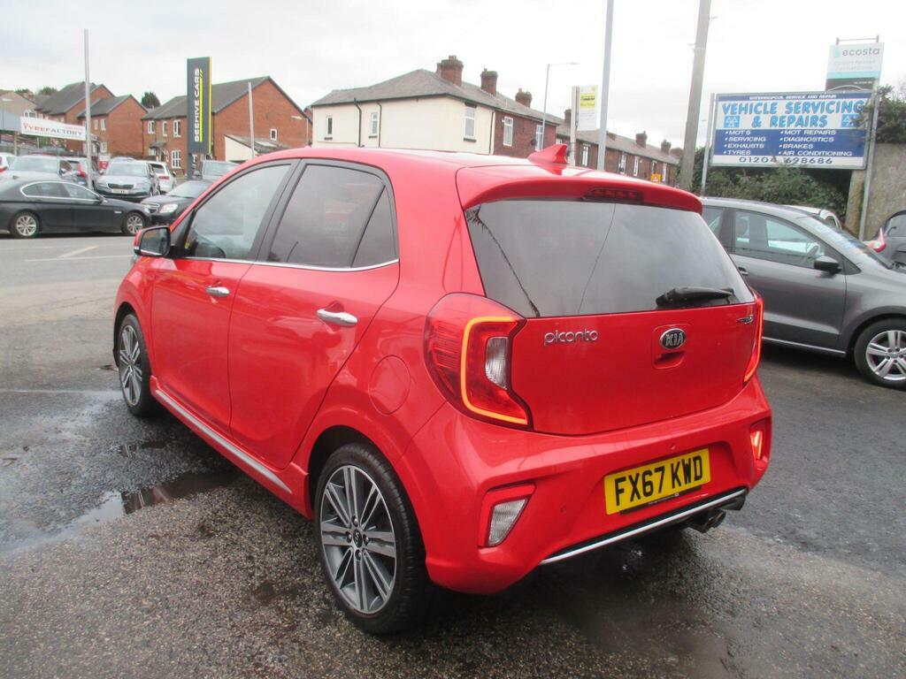 Kia Picanto 1.25 Gt-line S Euro 6 FX67KWD Red #6