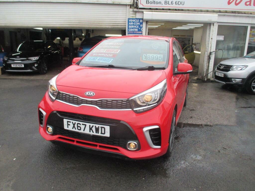 Kia Picanto 1.25 Gt-line S Euro 6 FX67KWD Red #3