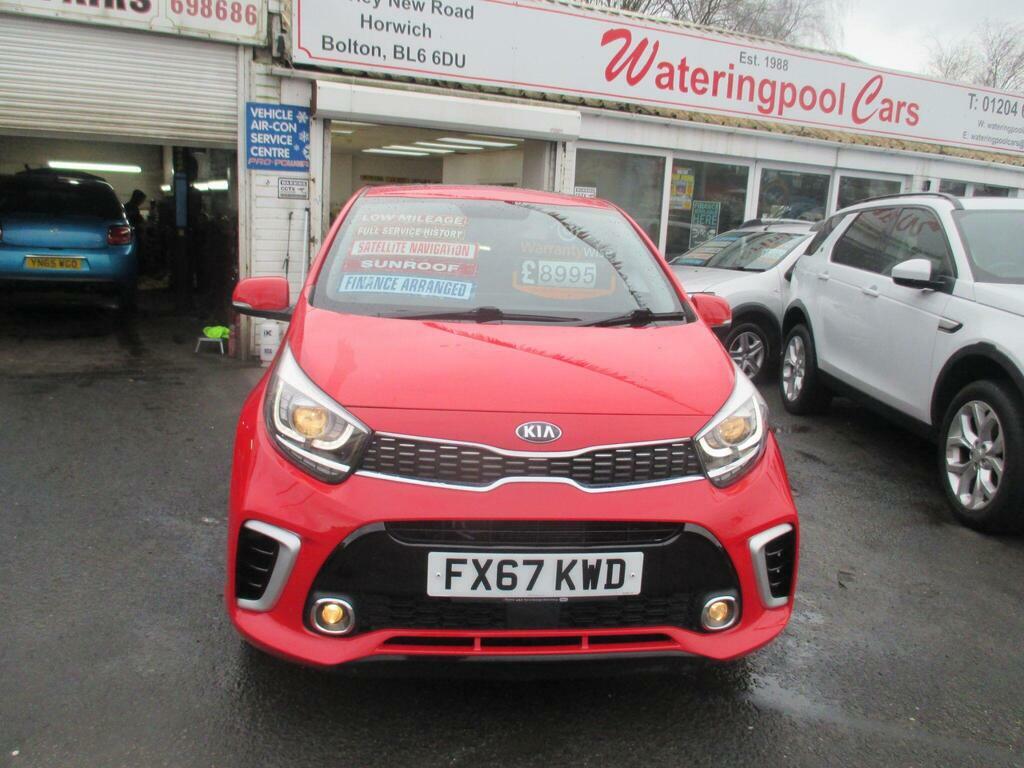 Kia Picanto 1.25 Gt-line S Euro 6 FX67KWD Red #2
