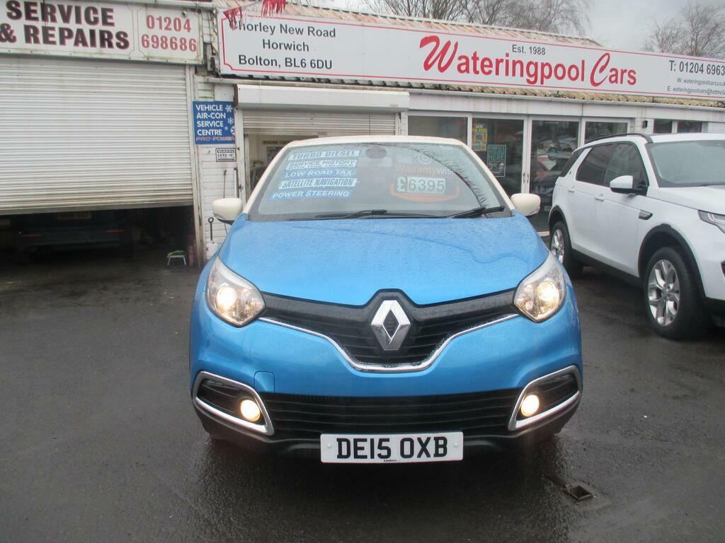 Renault Captur 1.5 Dci Energy Dynamique S Medianav Euro 5 S S DE15OXB Blue #2