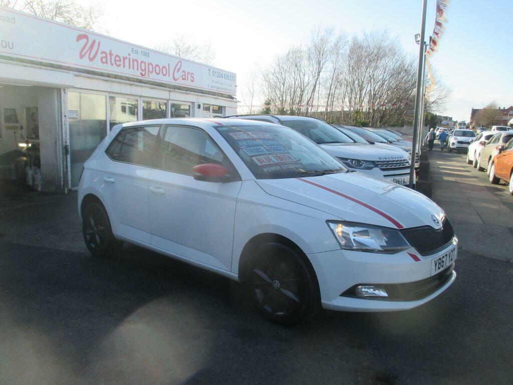 Skoda Fabia 1.0 Tsi Redline Euro 6 S S White
