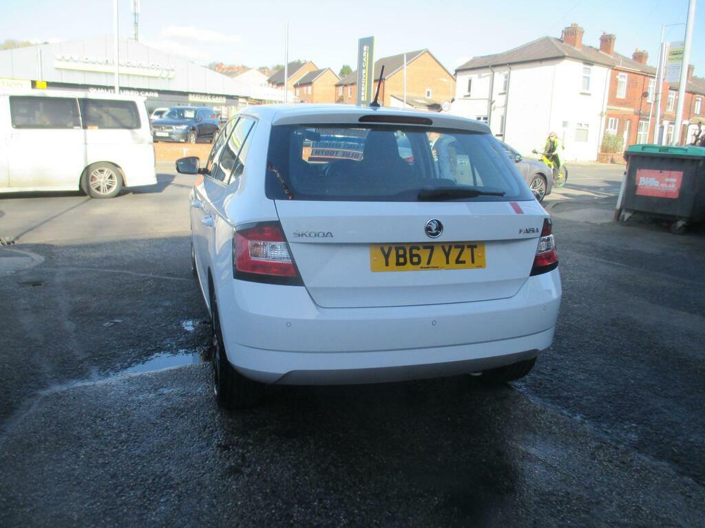 Skoda Fabia 1.0 Tsi Redline Euro 6 S S YB67YZT White #5