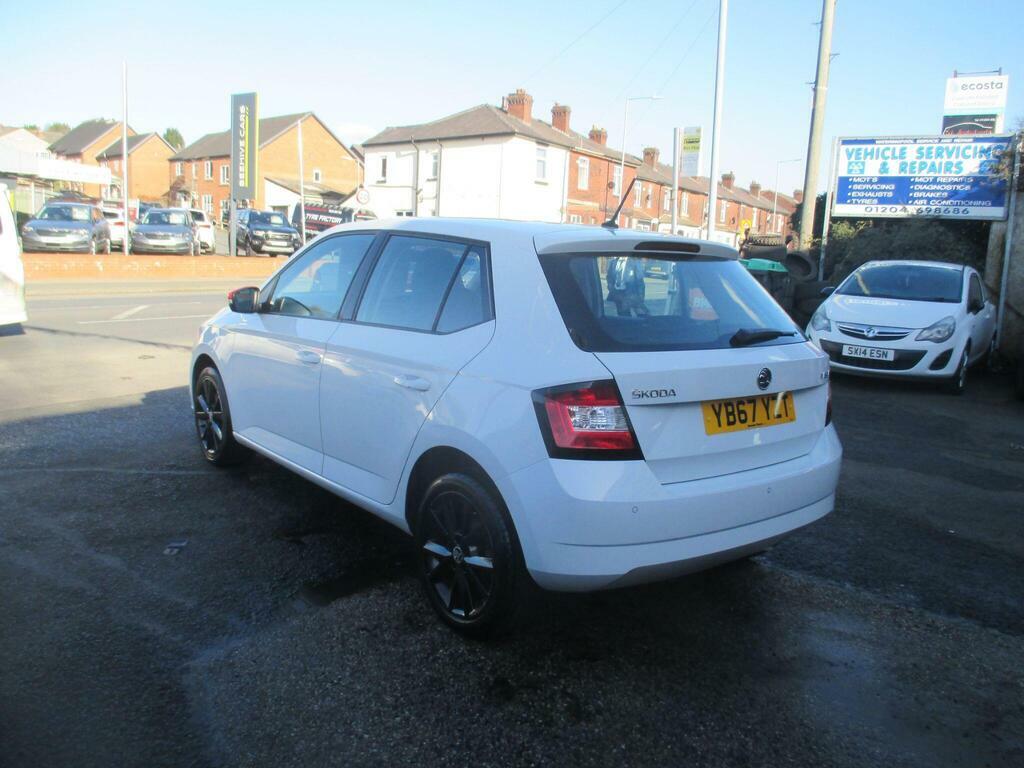 Skoda Fabia 1.0 Tsi Redline Euro 6 S S YB67YZT White #4