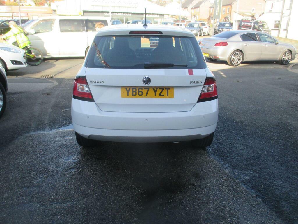 Skoda Fabia 1.0 Tsi Redline Euro 6 S S YB67YZT White #6