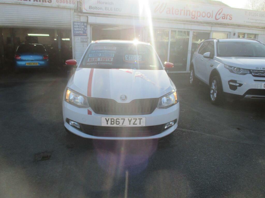 Skoda Fabia 1.0 Tsi Redline Euro 6 S S YB67YZT White #3