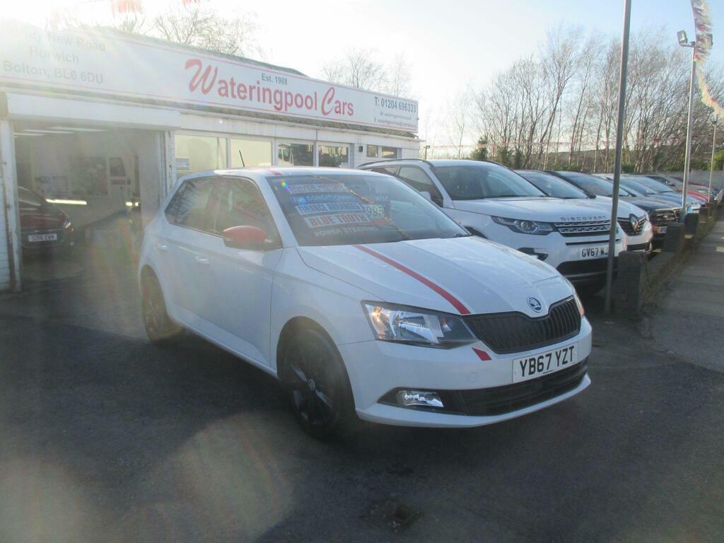 Skoda Fabia 1.0 Tsi Redline Euro 6 S S YB67YZT White #2