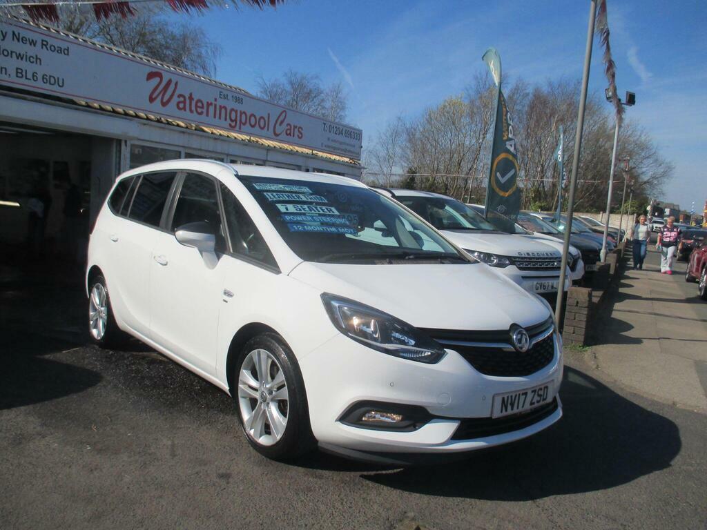 Vauxhall Zafira Tourer 1.4I Turbo Sri Nav Euro 6 NV17ZSD White #3