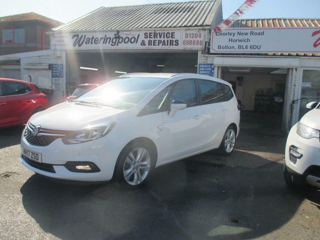Vauxhall Zafira Tourer 1.4I Turbo Sri Nav Euro 6 NV17ZSD White #6