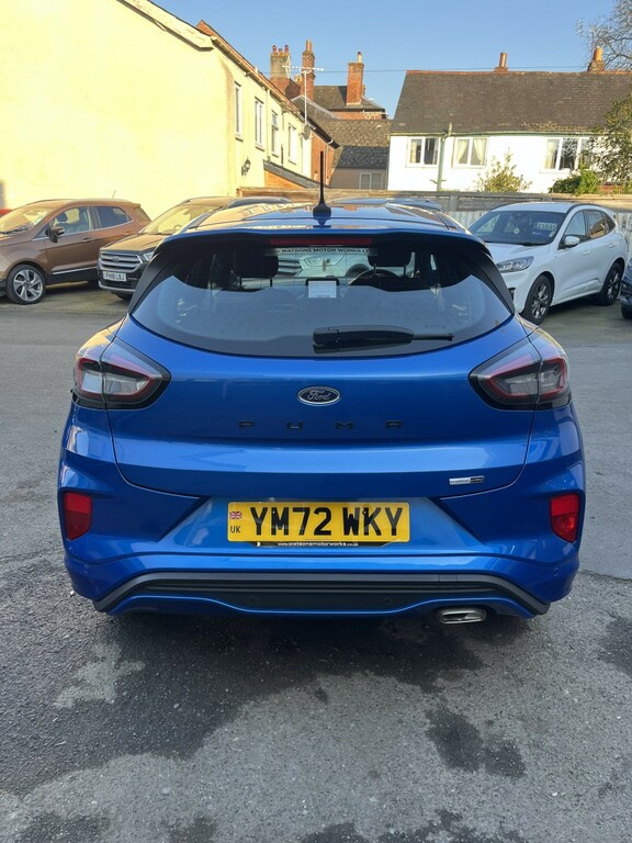 Ford Puma Suv 1.0 Puma St-line 1.0L Ecoboost 125Ps Mh YM72WKY Blue #5