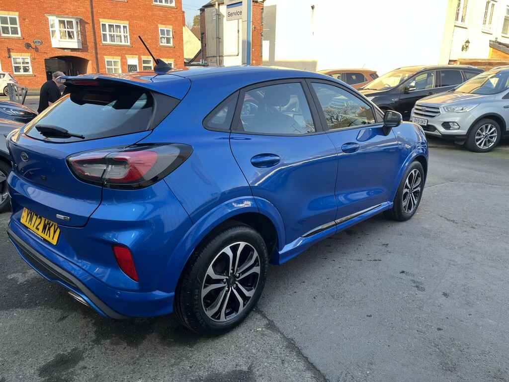 Ford Puma Suv 1.0 Puma St-line 1.0L Ecoboost 125Ps Mh YM72WKY Blue #4