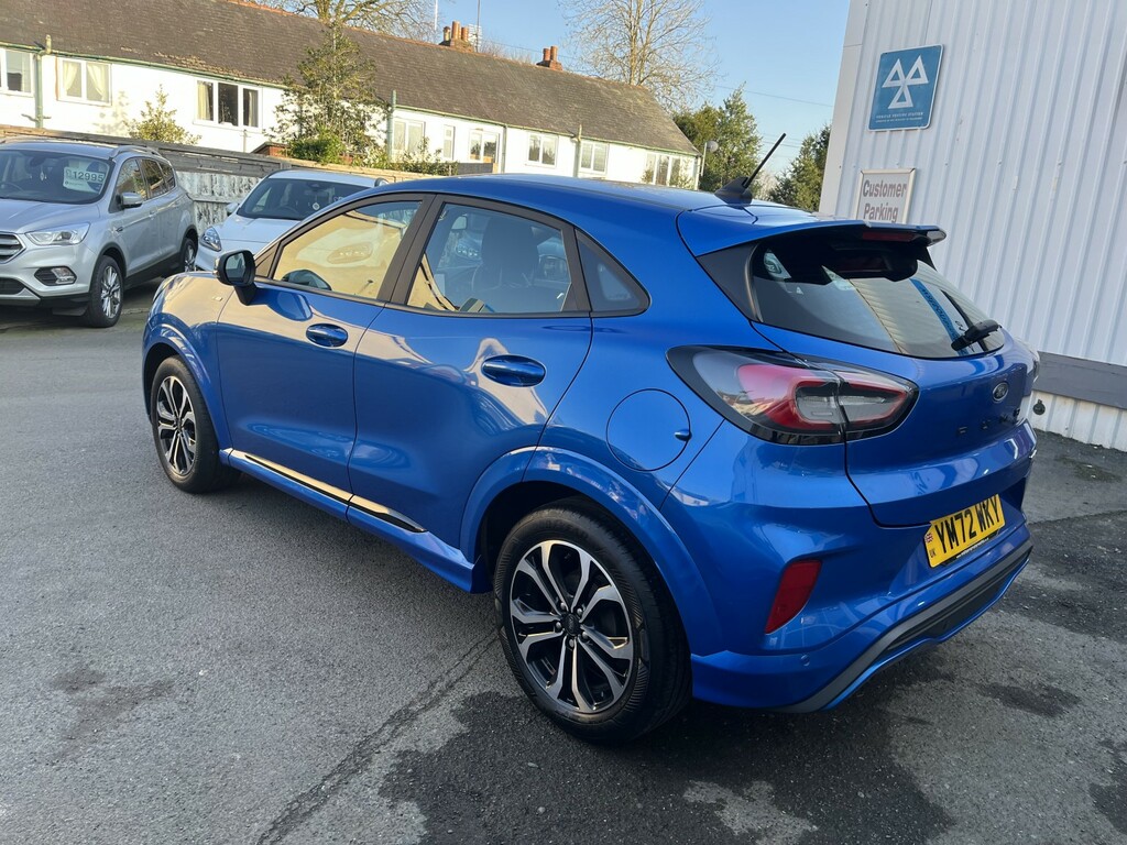 Ford Puma Suv 1.0 Puma St-line 1.0L Ecoboost 125Ps Mh YM72WKY Blue #6