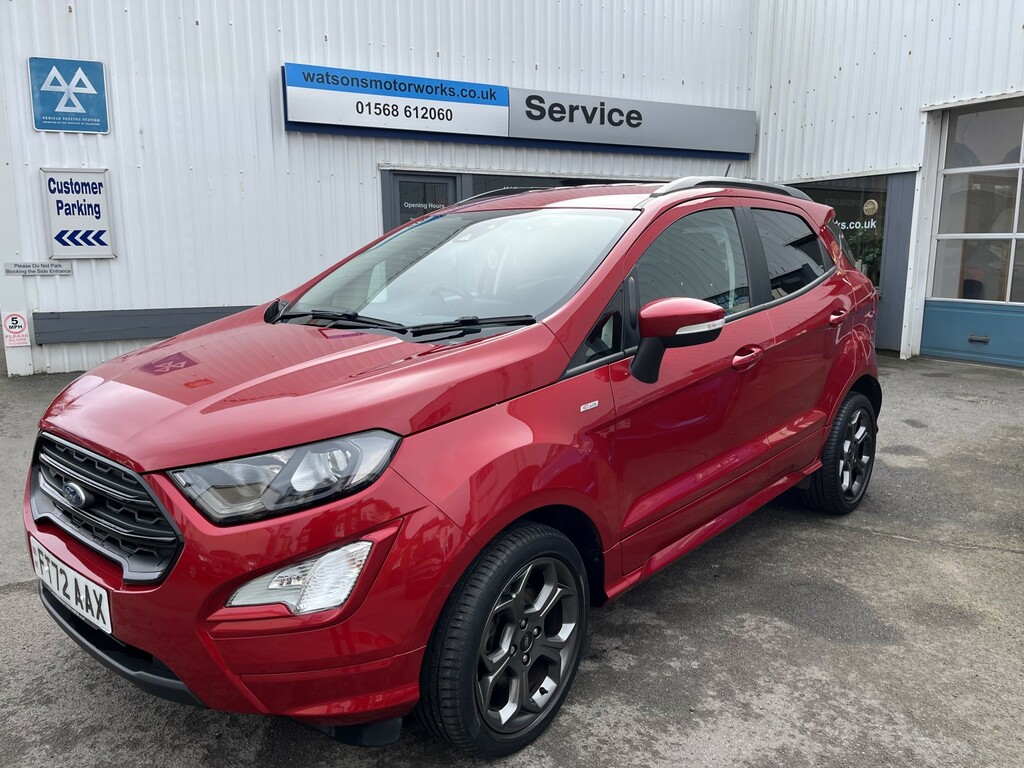 Ford Ecosport Suv 1.0 Ecosport St-line 1.0L Ford Ecoboost Red
