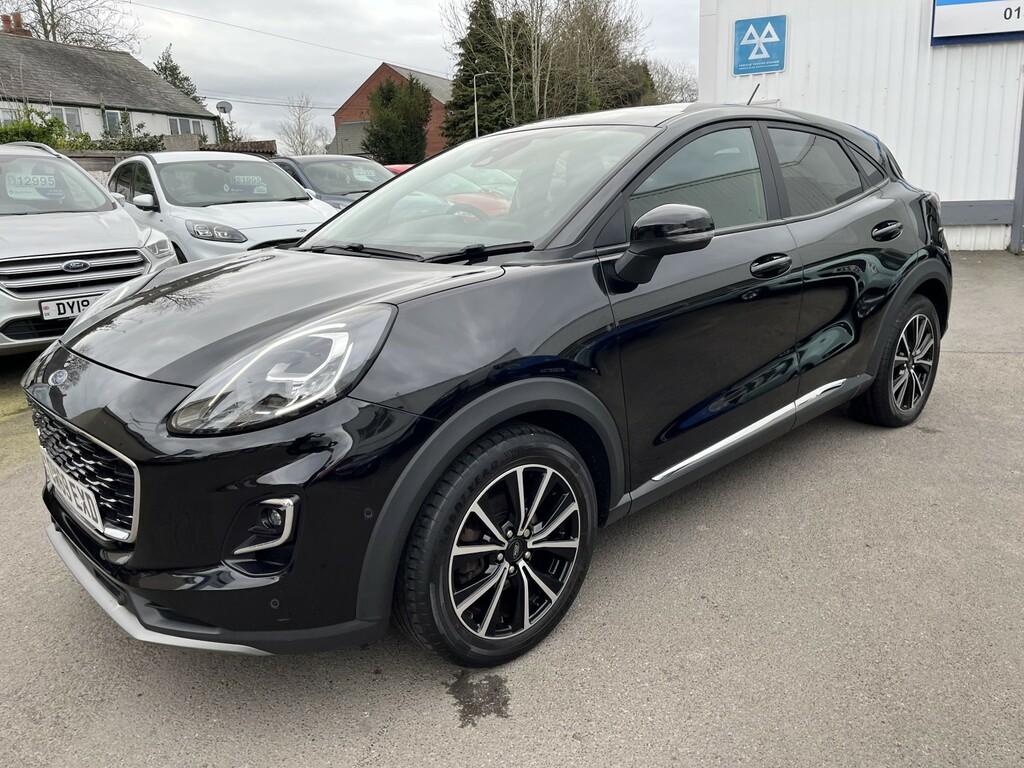 Ford Puma Suv 1.0 T 125Ps Mhev Titanium 2020 Black
