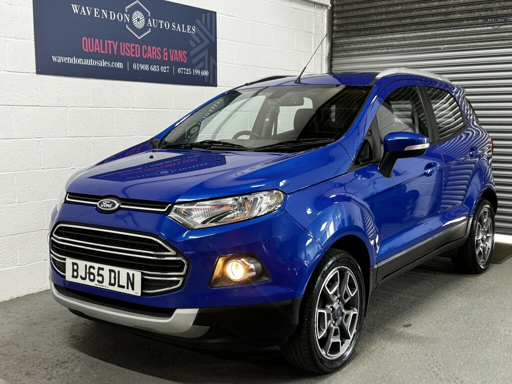 Ford Ecosport Suv 1.5 Tdci Titanium 201565 Blue #5