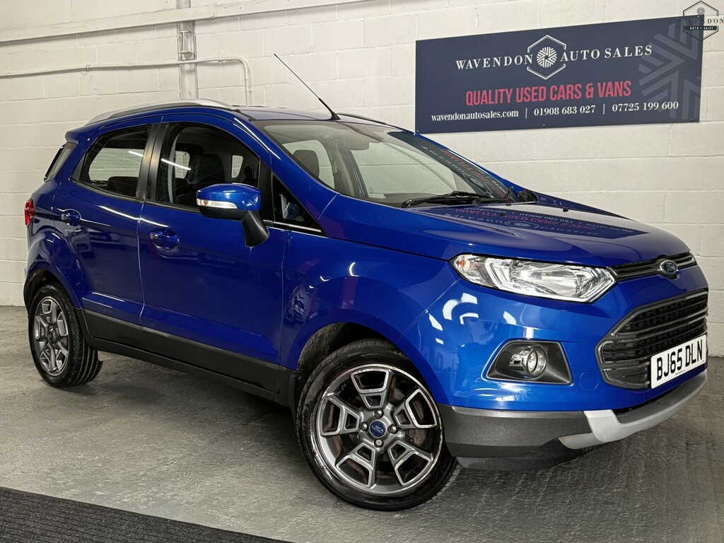 Ford Ecosport Suv 1.5 Tdci Titanium 201565 Blue