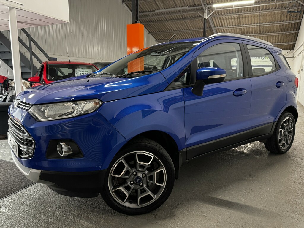 Ford Ecosport Suv 1.5 Tdci Titanium 201565 Blue #4