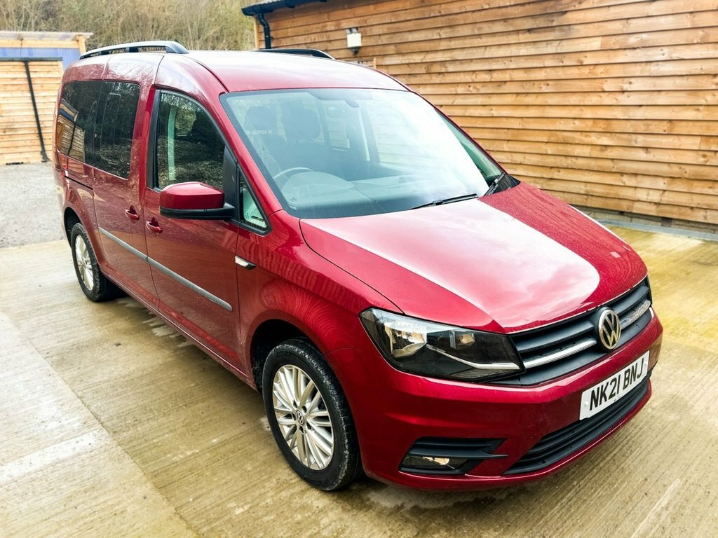 Volkswagen Caddy Maxi Life 2L Null NK21BNJ Red #3