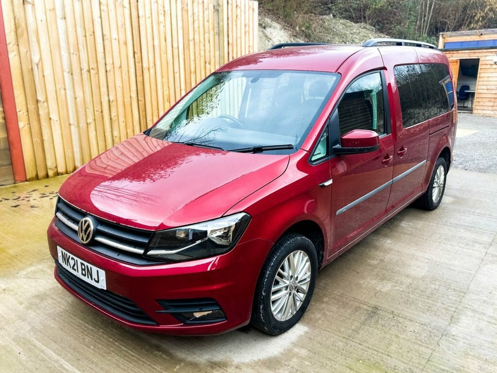 Volkswagen Caddy Maxi Life 2L Null NK21BNJ Red #4