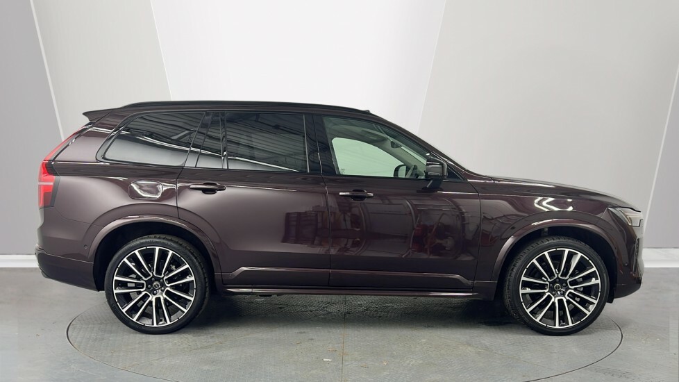 Volvo XC90 B5 Ultra, Awd Mild Hyb, Darkblond Leather RA74KSU Red #3