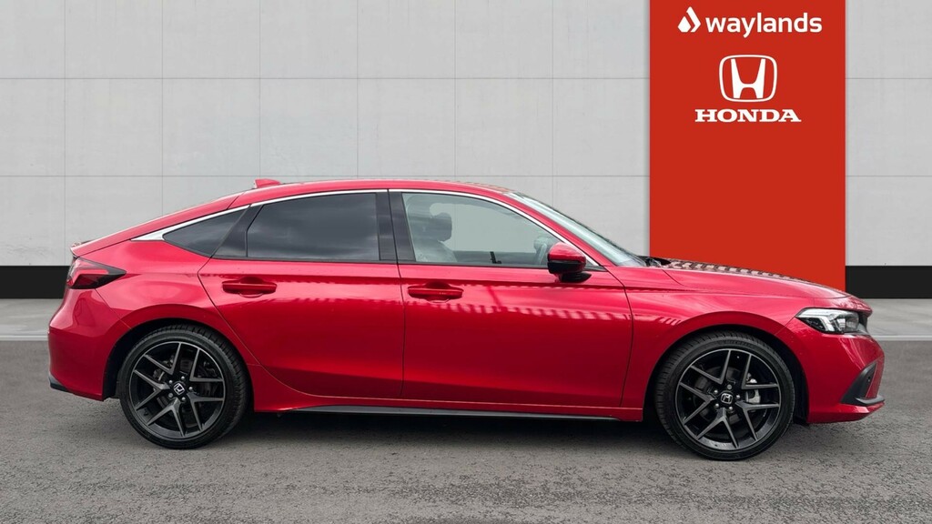 Honda Civic Honda Civic 2.0 Ehev Advance Cvt Hatchback Red #5