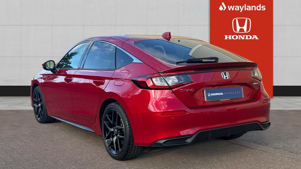 Honda Civic Honda Civic 2.0 Ehev Advance Cvt Hatchback RJ24ZSY Red #3