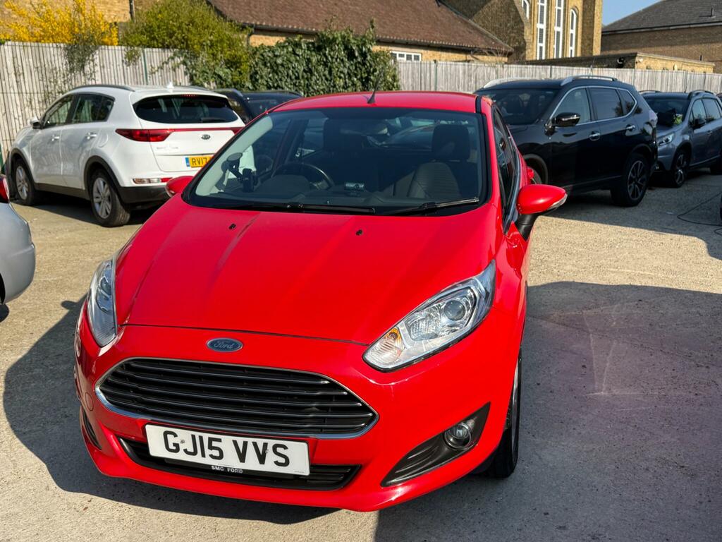 Ford Fiesta 1.25 Zetec Euro 6 GJ15VVS Red #5