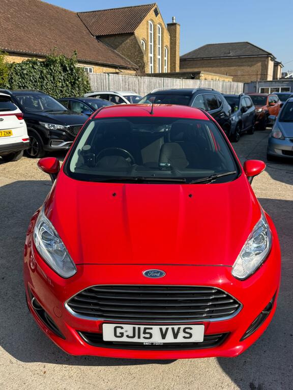 Ford Fiesta 1.25 Zetec Euro 6 GJ15VVS Red #3