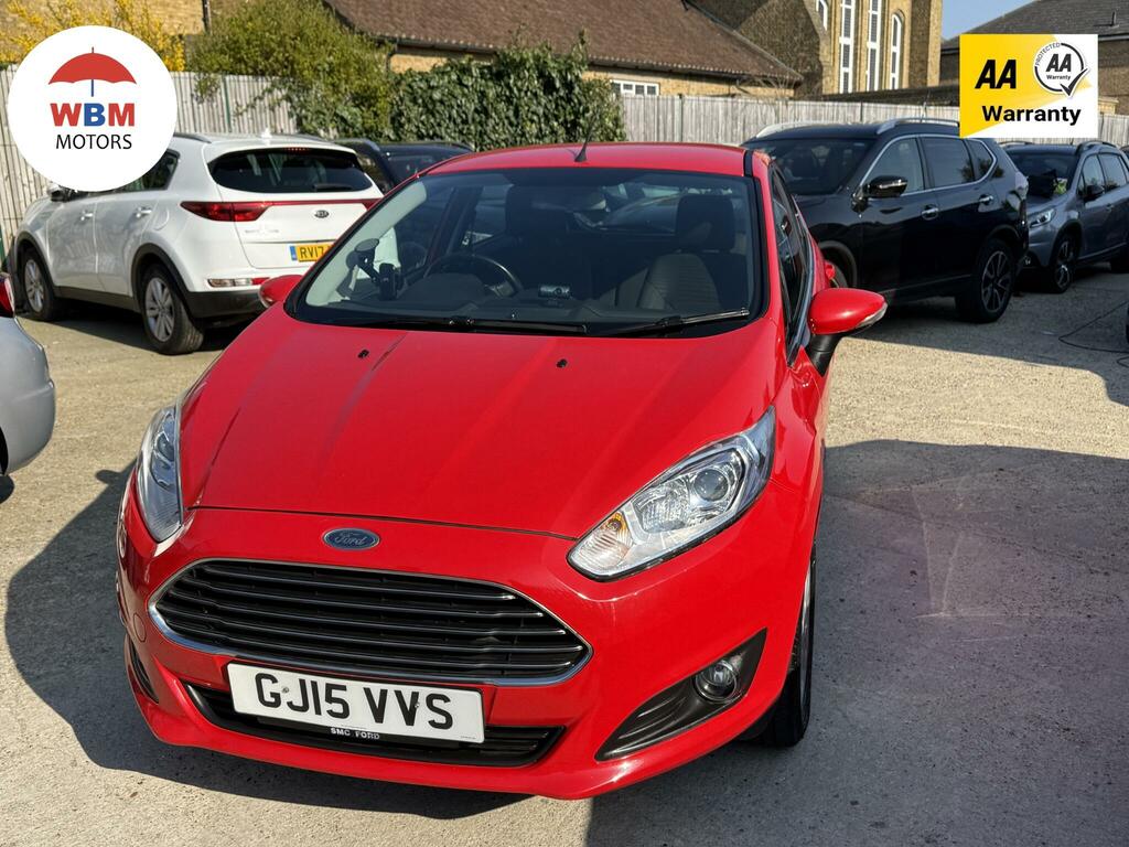 Ford Fiesta 1.25 Zetec Euro 6 Red