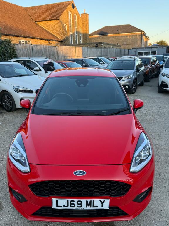 Ford Fiesta 1.0T Ecoboost St-line Euro 6 Ss LJ69MLY Red #6